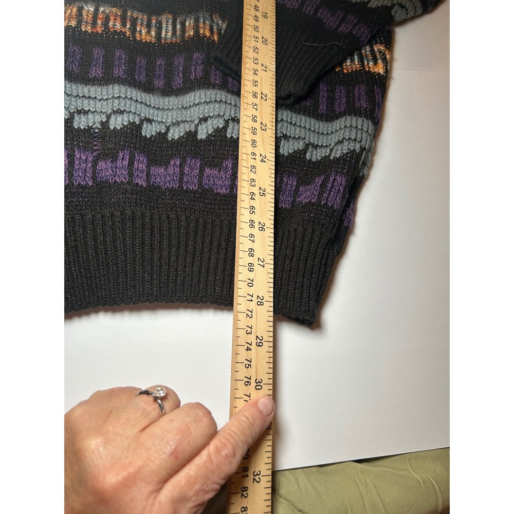 Mens Custom Designed Geometric Pattern Acrylic Bu… - image 5